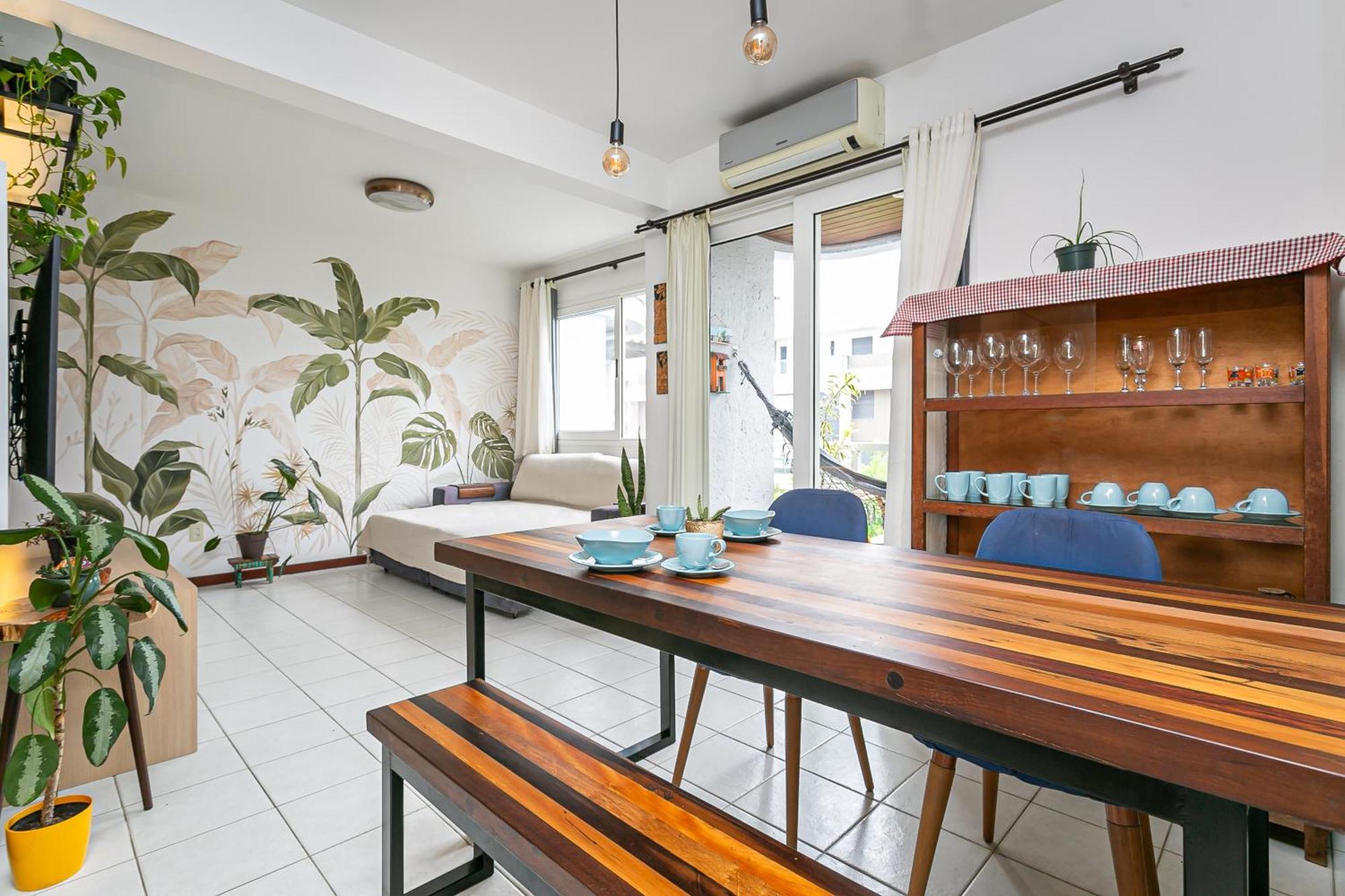 Apartamento Top No Novo Campeche, Completo, Luminoso, A 50 M Da Praia Florianópolis Buitenkant foto
